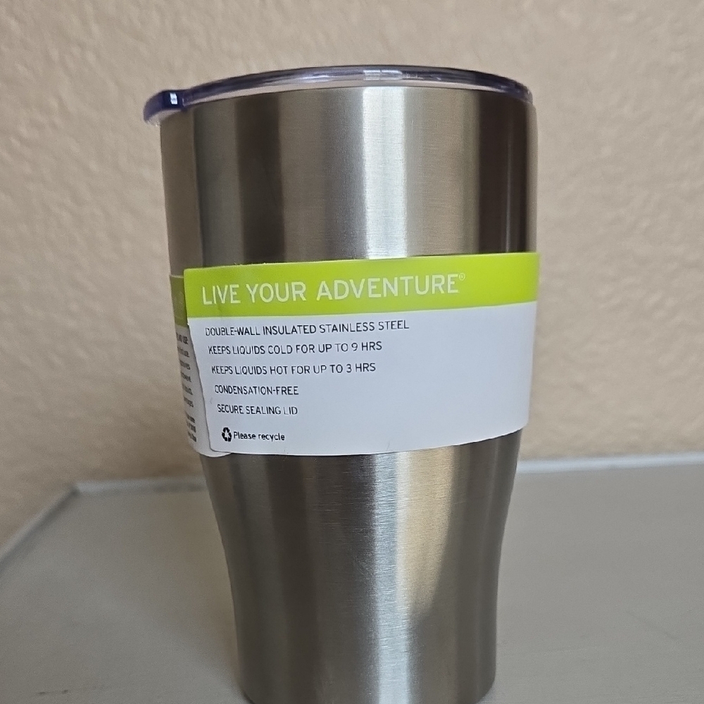 Eddie Bauer Silver Insulated Mug - Picture 3 of 5
